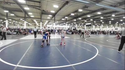 90 lbs Semifinal - Alpha Warren, Dove Creek Bulldogs vs Austin Esquivel, Thundercats WC