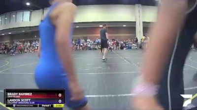75/82 Round 2 - Brady Ramirez, Unattached vs Landon Scott, Calloway Wrestling Club