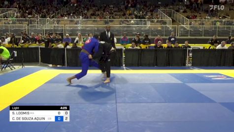 STEPHEN LOOMIS vs CLEBSON DE SOUZA AQUINO 2024 Pan Jiu Jitsu IBJJF Championship