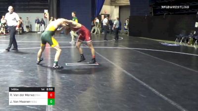 149 lbs Prelims - Requir Van Der Merwe, Stanford vs Jaden Van Maanen, North Dakota State