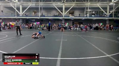 80 lbs Round 8 (10 Team) - Dylan Luik, Kraken vs Tommy Bansemer, Iron Horse