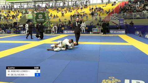 WILLIAN RIBEIRO LEMES vs MAXWELL DE OLIVEIRA 2024 Brasileiro Jiu-Jitsu IBJJF