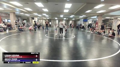 62 lbs Round 2 - Brock Hvass, Lewiston Wresting Club vs Logan Ledvina, Idaho Falls Wrestling Club