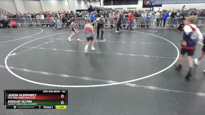 82 lbs Champ. Round 1 - Jaxon Humphrey, Mile High Wrestling Club vs Keegan Glynn, Summit Wrestling Academy