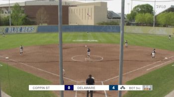 Replay: Coppin St vs Delaware - DH | Apr 23 @ 4 PM