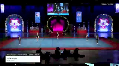 Joliet Titans - Youth Cheer [2021 Show Cheer 3 - Junior Varsity - Small Day 2] 2021 Pop Warner National Cheer & Dance Championship