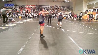 100 lbs Semifinal - Remington Perry, Springdale Youth Wrestling vs Luke Canales, Claremore Wrestling Club