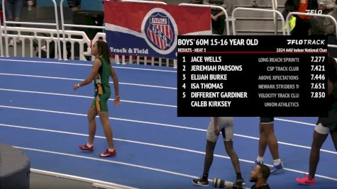 Youth Boys' 60m, Prelims 6 - Age 15-16