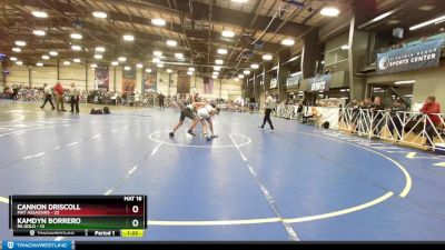 115 lbs Rd# 4- 2:00pm Friday Final Pool - Cannon Driscoll, Mat Assassins vs Kamdyn Borrero, PA Gold