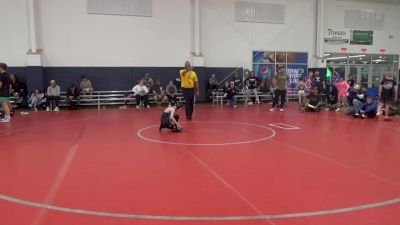 55 lbs Round 4 - Gabe Cox, Ragin Raisins vs Dominic Golembiewski, Donahue Wrestling Academy