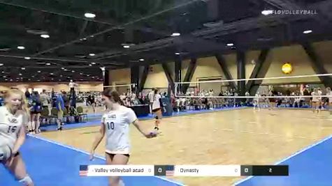 Valley volleyball academy vs Dynasty - 2022 JVA West Coast Cup presented by Nike