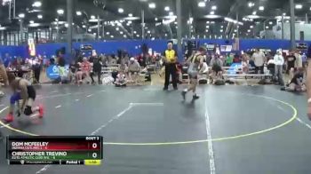 125 lbs Round 1 (6 Team) - Christopher Trevino, Elite Athletic Club W.E. vs Dom Mcfeeley, Indiana Outlaws 2