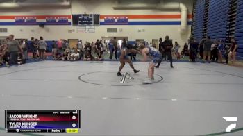 182 lbs 3rd Place Match - Tyler Klinger, Alchemy Wrestling vs Jacob WRIGHT, Virginia Team Predator