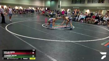 126 lbs Round 3 (6 Team) - Camden Baum, Nauman Blue vs Dylan Roth, STL Black