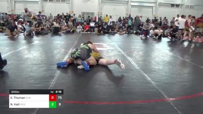 205 lbs Pools - Xavier Thuman, Ohio Gold 14K vs Noah Hall, Patriots Wrestling Club