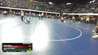 70 lbs Quarterfinal - Sam Smith, Sebolt Wrestling Academy vs Boston Frost, Iowa