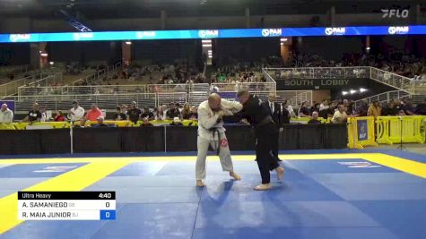 ALEXIS SAMANIEGO vs ROBERTO MAIA JUNIOR 2024 Pan Jiu Jitsu IBJJF Championship