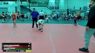 80 lbs Round 6 (10 Team) - Frankie Edgar, Scorpions vs Logan Bomgardner, Dayton Bandits