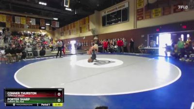 150 lbs Cons. Round 2 - Porter Sharp, Corona Del Mar vs Conner Thurston, Temecula Valley