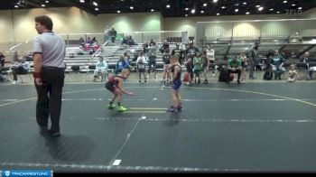 47 lbs Semis & 1st Wrestleback (8 Team) - Harrison Roy, ARES White vs Xavier Turner, Contenders WA Green