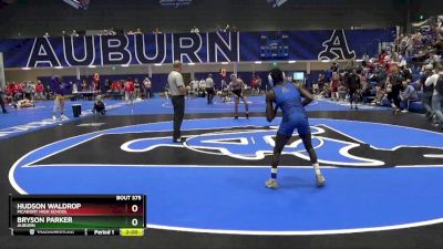 126 lbs Semifinal - Hudson Waldrop, McAdory High School vs Bryson Parker, Auburn