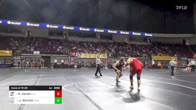 285 lbs Consi Of 16 #2 - Ruben Zarate, Utah Tech vs Jeffrey Worster, Maine Maritime Academy