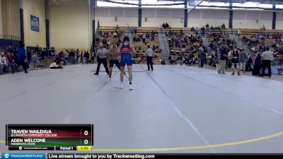 157 lbs Cons. Round 3 - Aden Welcome, Minnesota State vs Traven Wailehua, Ellsworth Community College