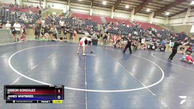 130 lbs Semifinal - Gideon Gonzalez, NJ vs James Whitbred, PA