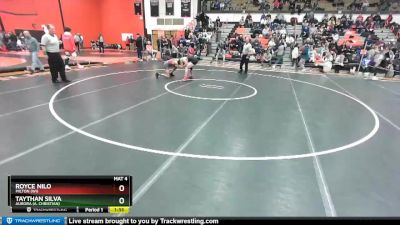 152 lbs Cons. Semi - Taythan Silva, Aurora (A. CHRISTIAN) vs Royce Nilo, MILTON (WI)