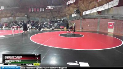 165 lbs 5th Place Match - Joseph Estrada, Rio Hondo vs Caidence Turner, Mt. San Antonio College