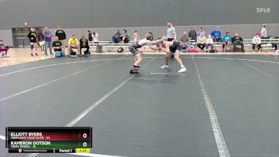 115 lbs Round 5 (10 Team) - Kameron Dotson, Terps Xpress vs Elliott Byers, Terps East Coast Elite