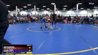 102 lbs Round 2 (8 Team) - Jax Fuhrman, Pennsylvania Blue vs Kyler Thier, Minnesota Blue