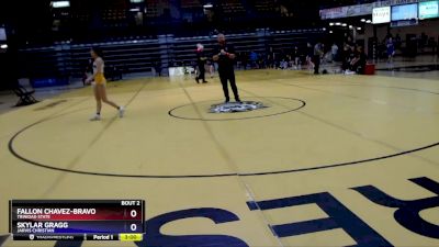 116 lbs Champ. Round 1 - Skylar Gragg, Jarvis Christian vs Fallon Chavez-Bravo, Trinidad State