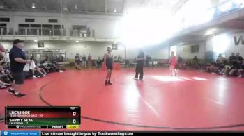 136 lbs Round 1 (8 Team) - Lucas Boe, Team Indiana GR Gold vs Sammy Seja, California