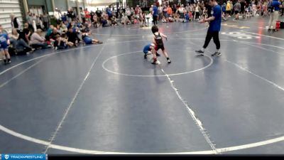 40-44 lbs Semifinal - Dawson Hubl, Blue Hill vs Blaine Buckles, HWA