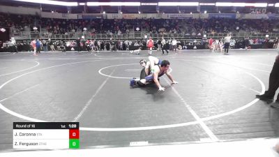 163 lbs Round Of 16 - Joshua Caronna, St. Amant Wrestling Club vs Zander Ferguson, Other