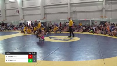 62 lbs Pools - Zoey Eicher, Phoenix W.C. vs Marley Dixon, PA West