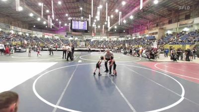 40 lbs Consi Of 8 #2 - Brextyn Myers, Individual vs Jace Avery, Wranglers Wrestling