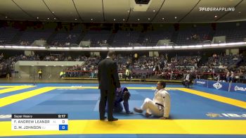 FELLIPE ANDREW LEANDRO SILVA vs DEVHONTE M. JOHNSON 2021 World Jiu-Jitsu IBJJF Championship