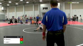 113 lbs Final - Matthew Ramos, IL vs Tristan Lujan, CA