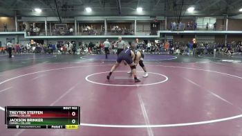 197 lbs Cons. Semi - Jackson Brinker, Cornell College vs Treyten Steffen, Cornell College