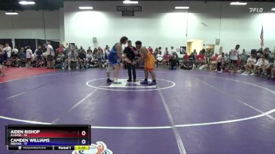 250 lbs Semis & 3rd Wb (16 Team) - Aiden Bishop, Illinois vs Camden Williams, Indiana