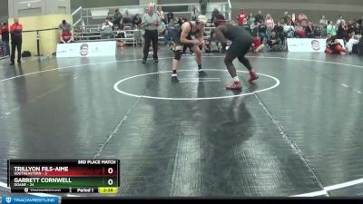 197 lbs Placement Matches (16 Team) - Garrett Cornwell, Doane vs Trillyon Fils-Aime, Southeastern