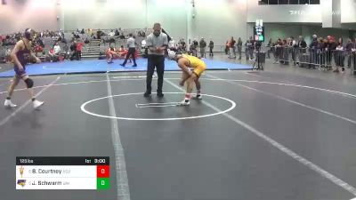 125 lbs Consolation - Brandon Courtney, Arizona State vs Jacob Schwarm, Northern Iowa