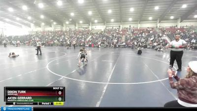 55 lbs 1st Place Match - Aicen Gerrard, Wasatch Wrestling Club vs Dixon Turk, Westlake