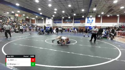 132 lbs Cons. Round 7 - EVAN ROY, Hesperia vs Gurjaan Bhangu, Central Catholic