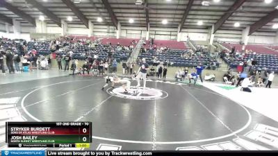 70 lbs Champ. Round 1 - Trace Jensen, Fremont Wrestling Club vs Jace Rich, Bear River