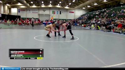 138 lbs Finals (8 Team) - Jakob Kavan, Aquinas Catholic vs Keaton Dowse, Twin Loup