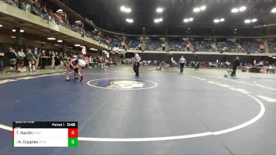 125 lbs Quarterfinal - Ava Cupples, Wilmington vs Tierra Hardin, Proviso West