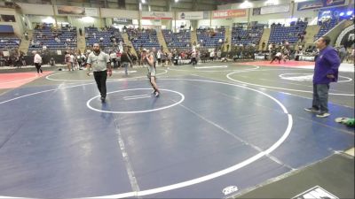 106 lbs Semifinal - Christopher Vallejos-Meredith, Northside Wrestling vs Blake Hawkins, Bear Cave WC